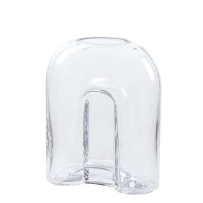 Clear Arch Pocket Glass Vase