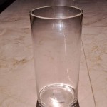Tall Clear Glass Cylinder Vase