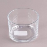 Mini Clear Glass Cylinder Vase