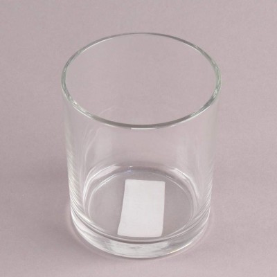 Small Clear Glass Cylinder Vase