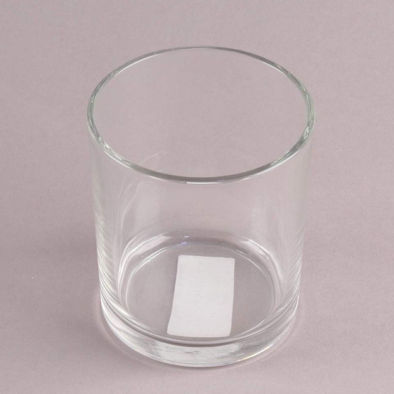 Small Clear Glass Cylinder Vase